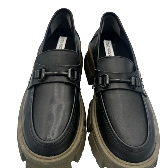 NEW Steve Madden Trifecta Platform lug Loafer - Picture 3 of 7